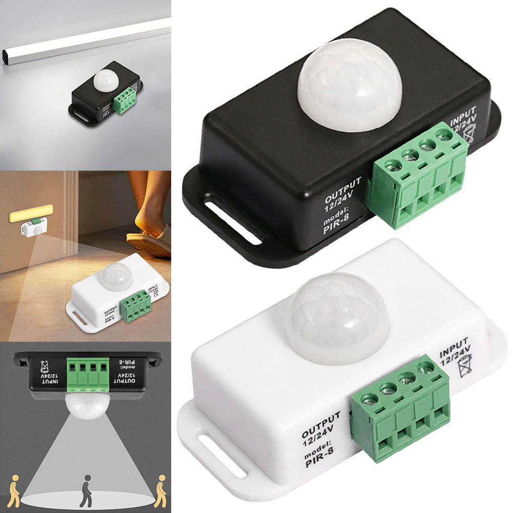 25cm Human Induction Infrared Detector Night Sensor Switch DC 5V-24V PIR Motion Sensor Light Switch