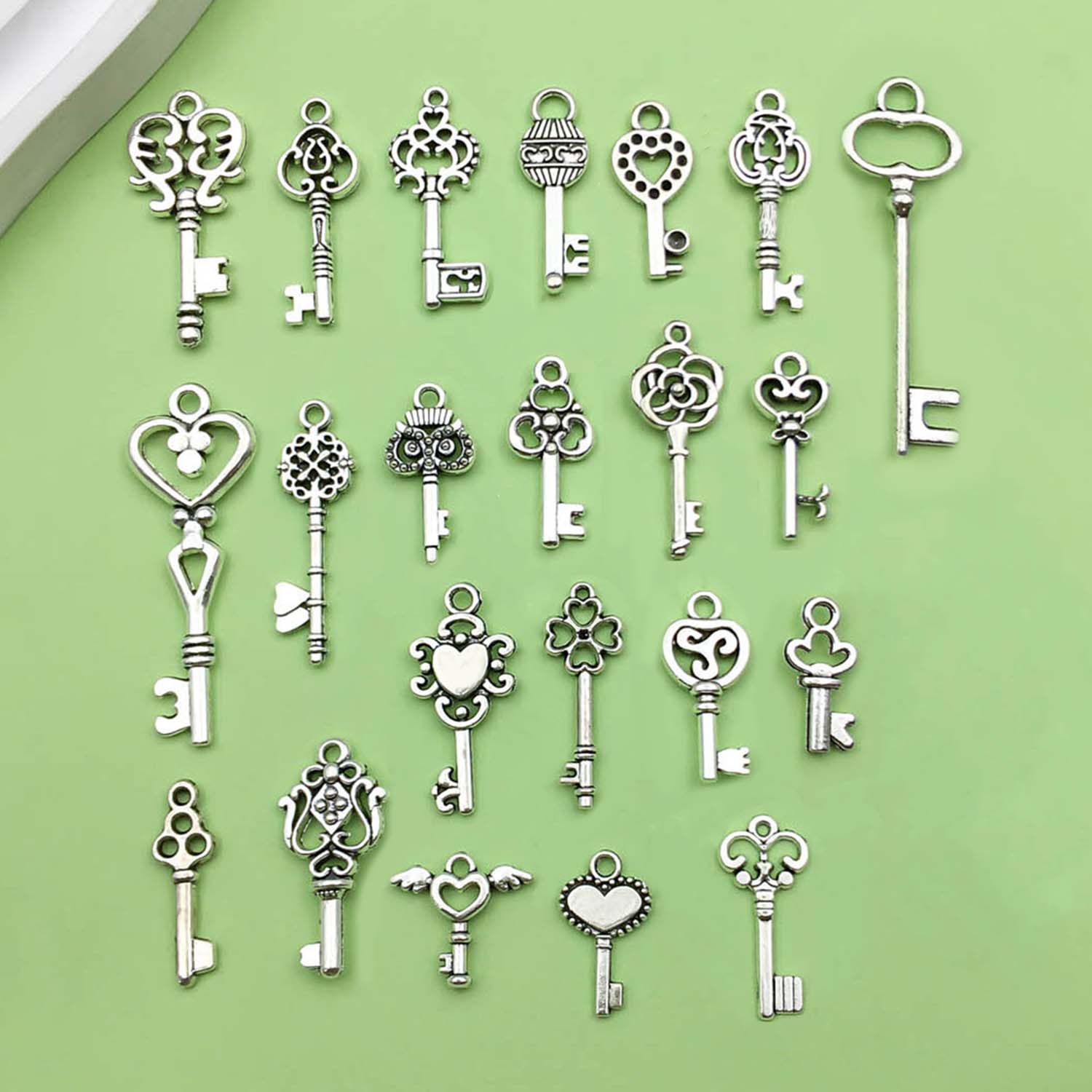 10PCS Vintage Four-pointed Star Charms Alloy Star Pendants for DIY Bracelets Necklaces Earrings Jewelry Making Accessories