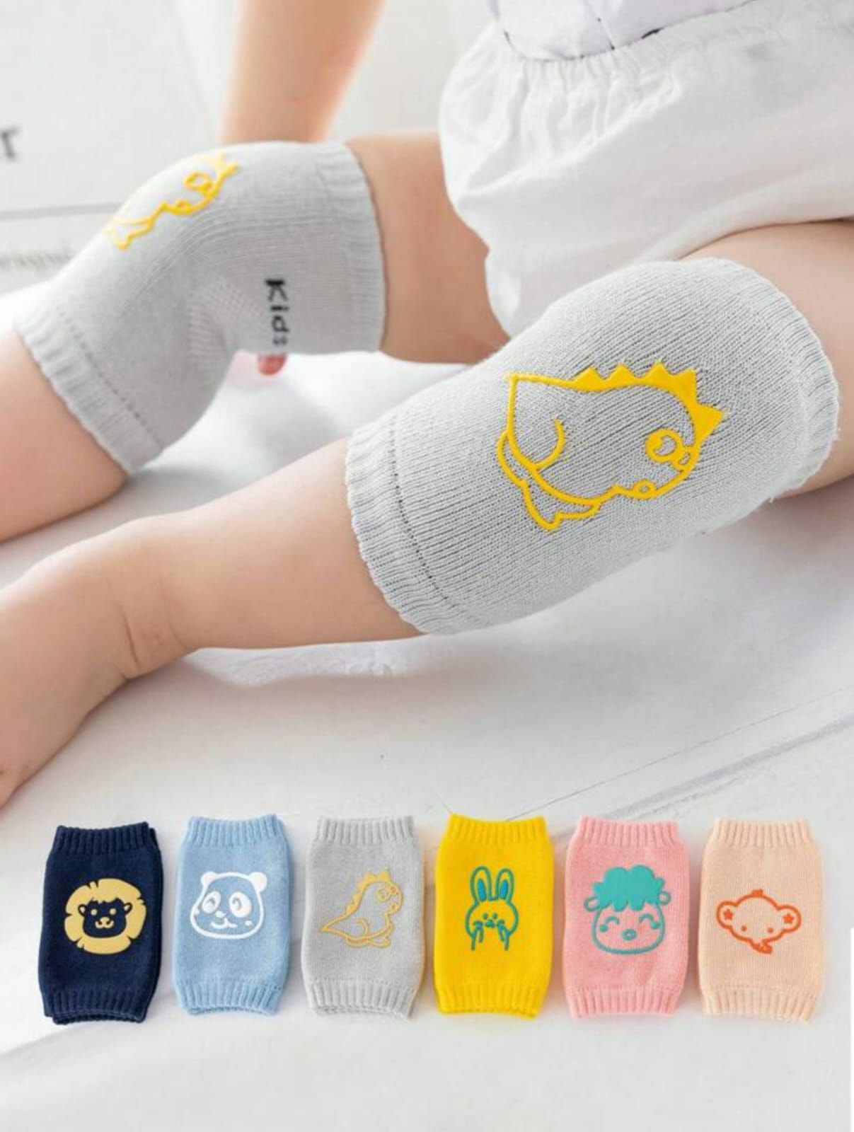 Knee Pads for Children Baby Knee Warmers Crawler Knee Protection Leg Warmers for Children Footless Socks Knee Sleeves
