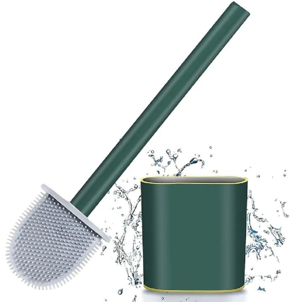 Toilet Brush Water Leak Proof With base Silicone
