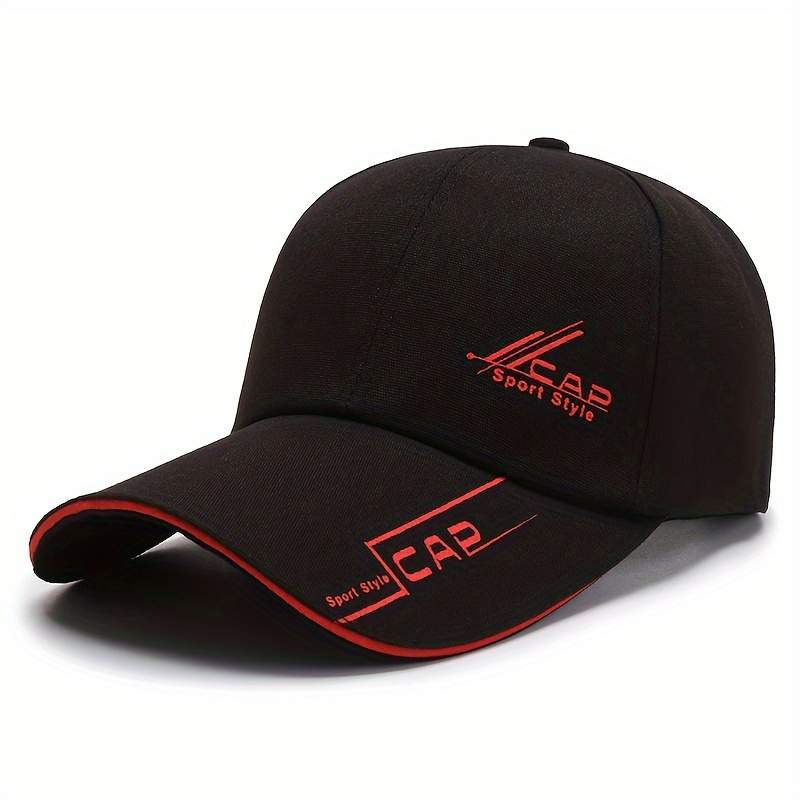 2Pcs Spring Summer Sun Hat Baseball Cap Men Outdoor Sports Leisure Golf Hats Adjustable Baseball Cap Trendy Trucker Hat Headwear