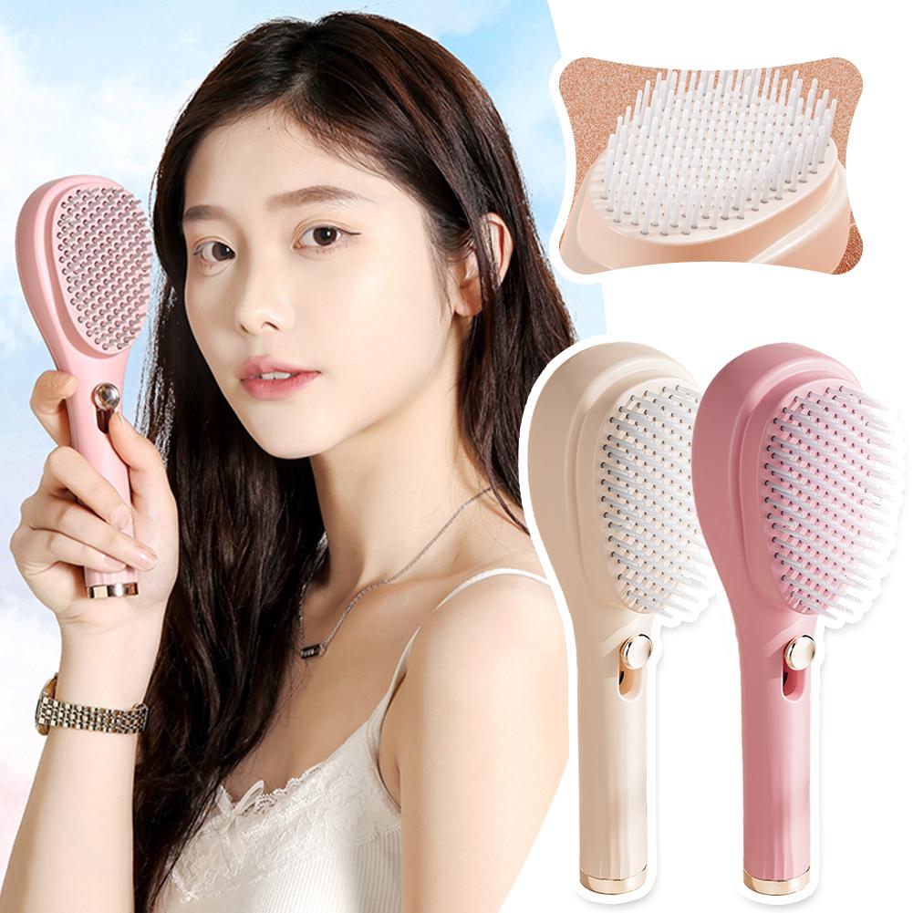 Portable Scalp Massage Anti-static Hair Comb Natural Boar Bristle Hairdressing tool Hair Styling