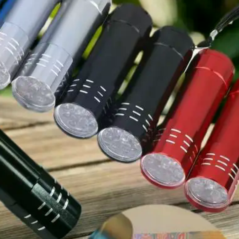 Hiking LED UV Mini Flashlight 1Pcs, 50LM 395nm Portable Black Light, Outdoor Detection Lamp Tool.