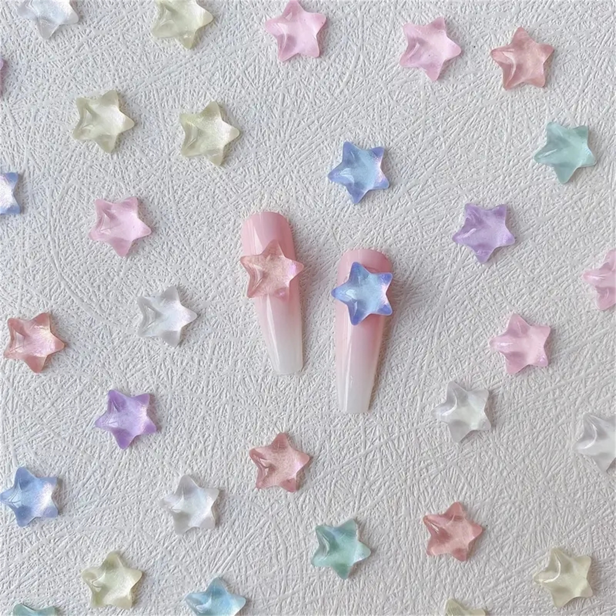 10pcs 3D Cartoon Jelly Bear Nail Art Resin Charms Rhinestones Kawaii Accessories Press on Nails Decorations DIY Supplies Parts