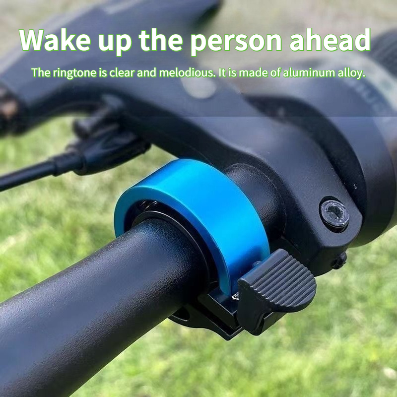 Bicycle Safety Bell Invisible Universal Compact Durable Bell Super Loud Mountain Bike Cycling Sports And Outdoors Bell