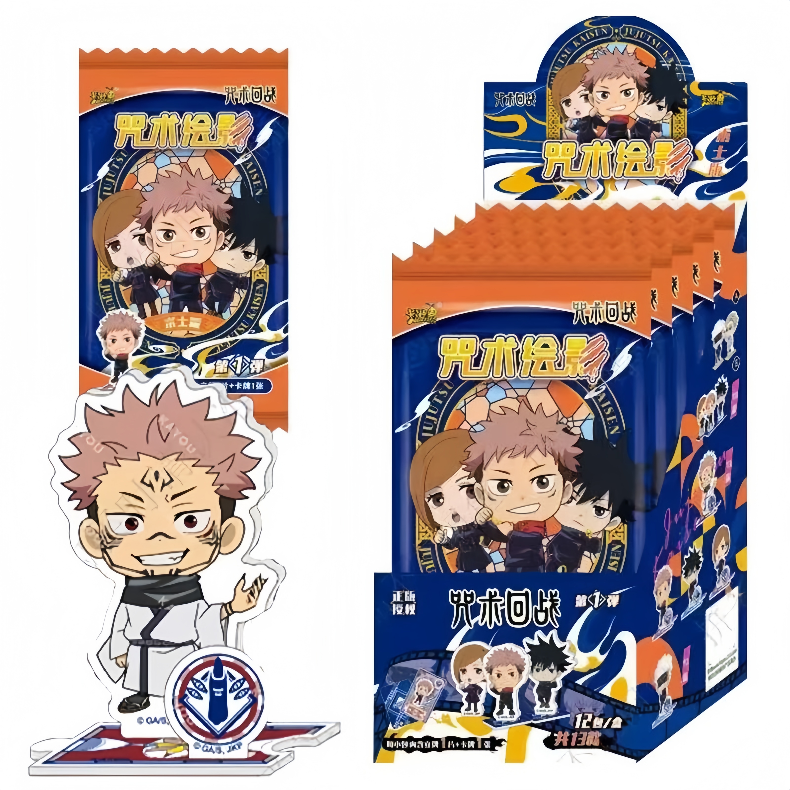 KAYOU Genuine Classic Anime Jujutsu Kaisen Ryomen Sukuna Itadori Yuji Gojo Satoru Character Collection Hobby Card Children
