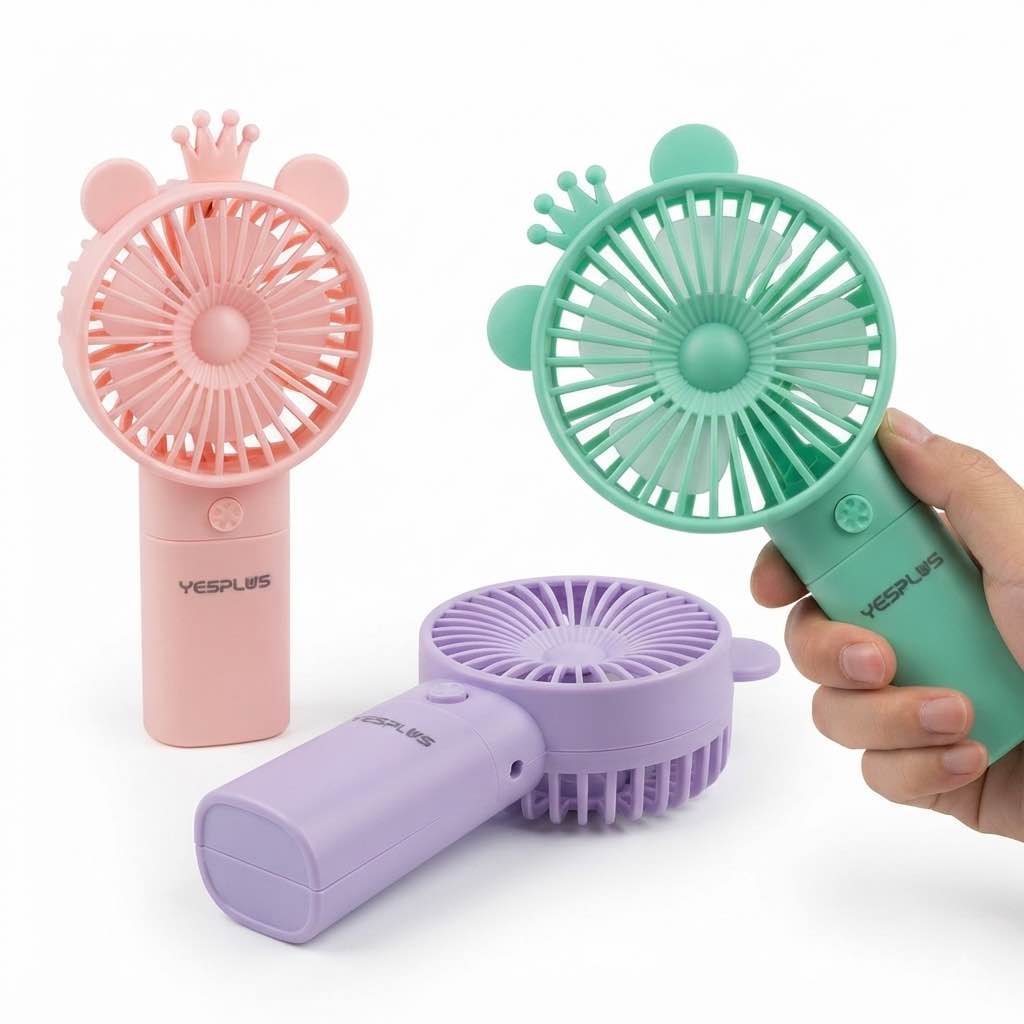Rechargeable Mini Handheld Fan Yesplus YS-1614 Genuine And Premium Quality