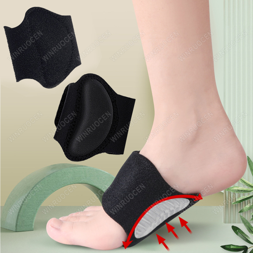 1/2 Pairs Orthopedic Arch Support Gel insoles for Flat Feet High & Fallen Arches For Flat Feet High Arches Brace Foot Health pad