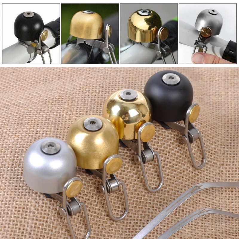 Bike Bell Bicycle Ring Bell with Loud Crisp Clear Sound for Mountain Bike Road Bike Electric Bike