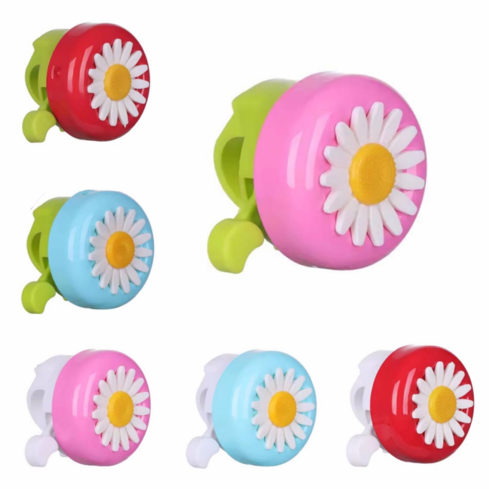 Cute Bicycle Handlebar Bell Loud Sound Alarm Warning Mini Kids Bike Horn Bells Cycling Ring Children Women Men Bike Accessories