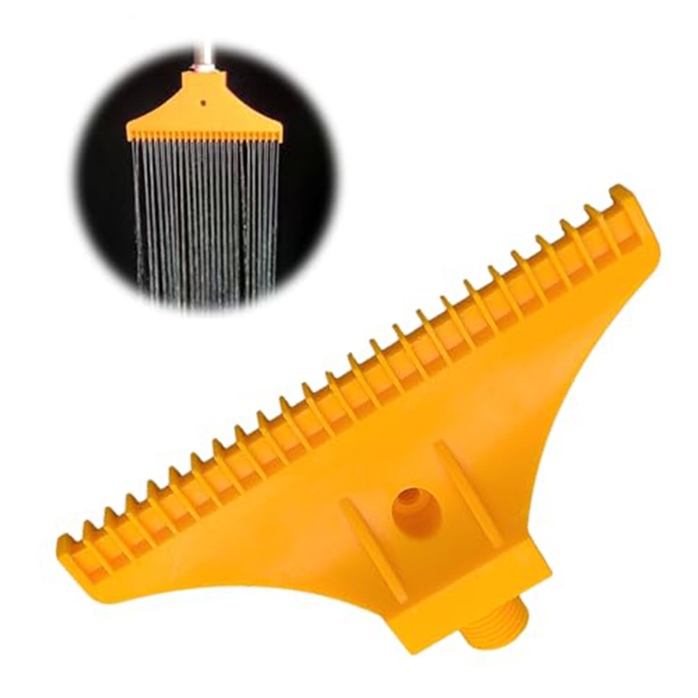 1 Pcs Plastic Flat Wind Jet Air Nozzle Efficient Dust Removal & Air Drying For Compressors Garden Tool Accessories