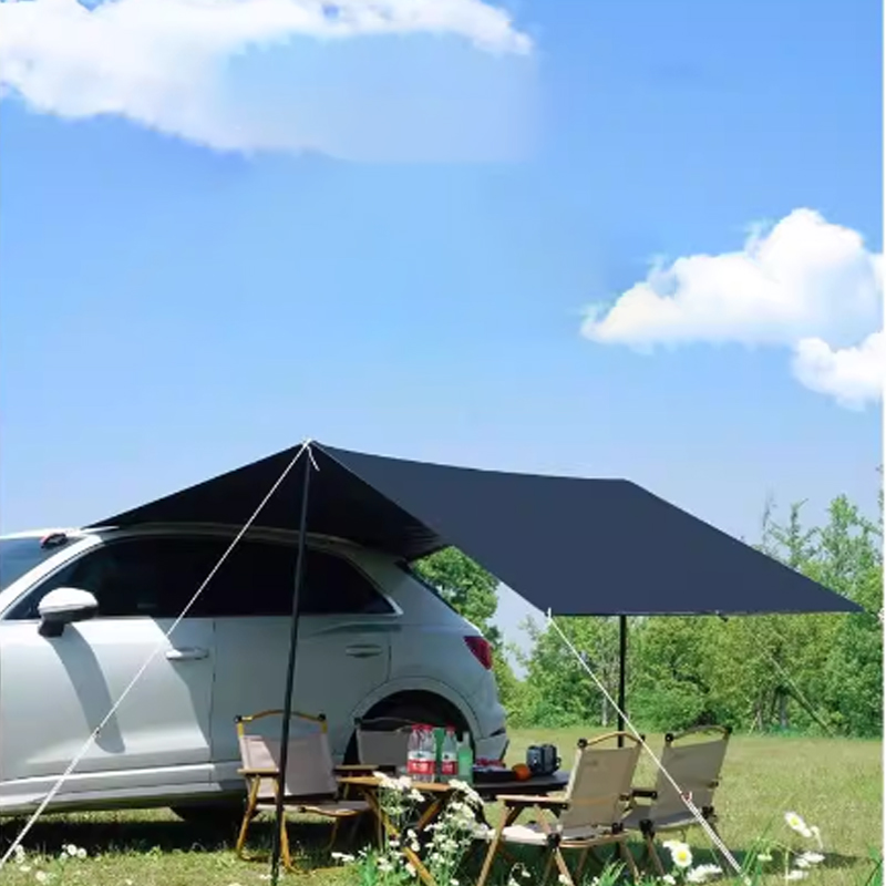 SUV Car Side Awning Roof Rack Sun Shelter Waterproof UV Block Outdoor Camping Tent Shade for Truck Van