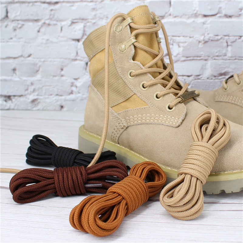 1 Pair New Durable Polyester for Shoes Boots Sneakers Classic Solid Round Shoelaces 21 Colors Available in 70cm 90cm 120cm 150cm