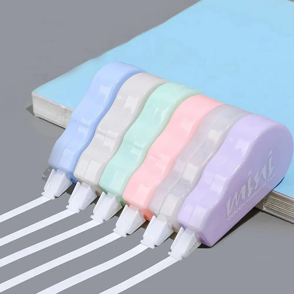 6 Pcs/Set correction tapes cute girly Korean style internet celebrity stationery student portable mini correction tape set