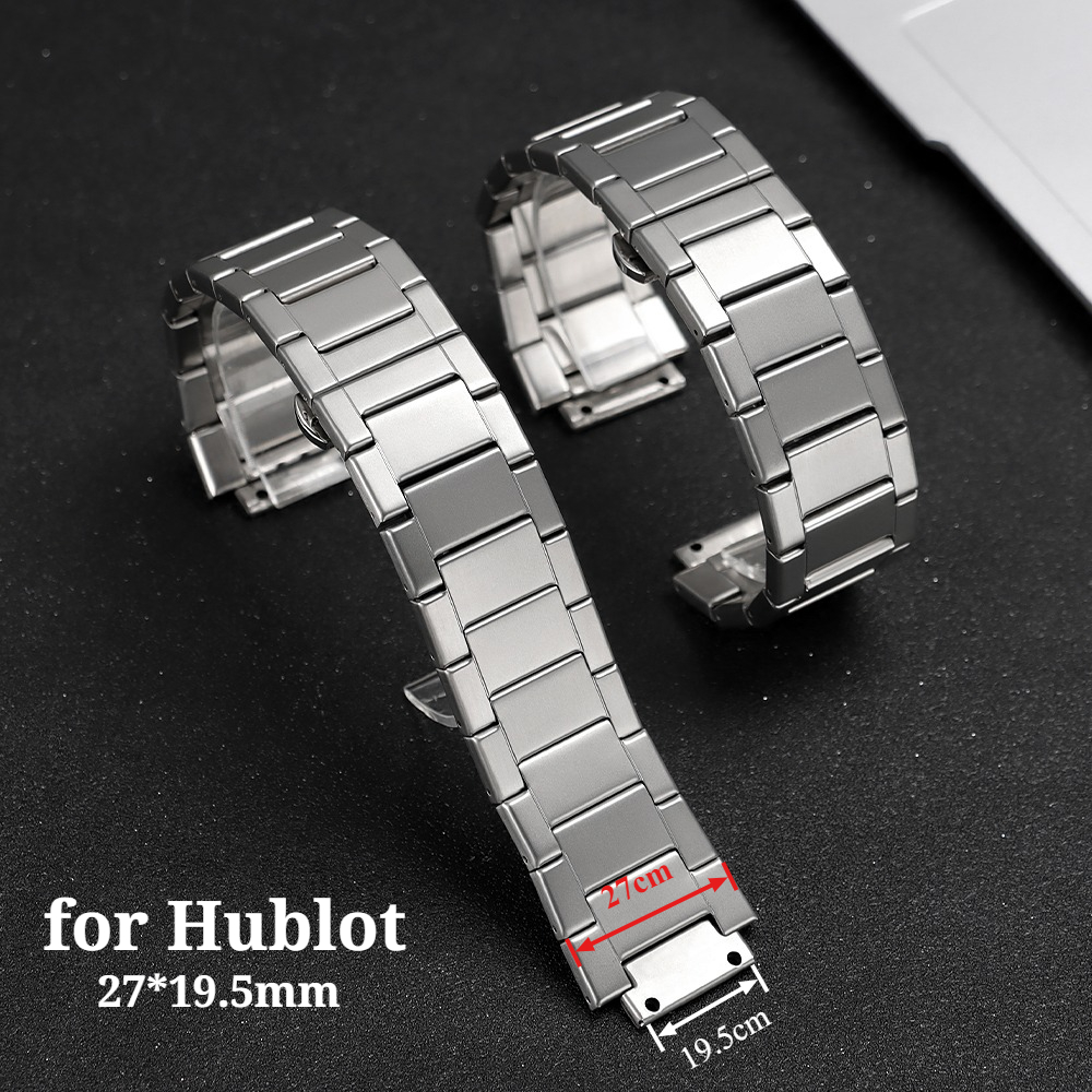 Stainless Steel for Hublot Watch Band 27mm for Hengbao Yubo Big Bang Classic Fusion Women Men Bracelet Metals Replacement Strap