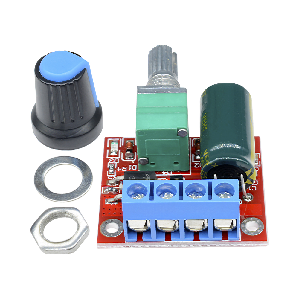 5A 90W PWM 12V DC Motor Speed Controller Module DC-DC 4.5V-35V Adjustable Speed