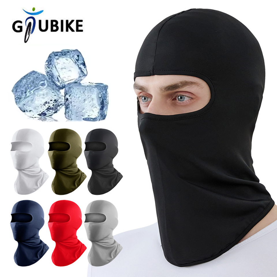 GTUBIKE Summer Outdoor Quick-Drying Balaclava Hat Cycling Breathable Full Face Mask Headgear for Sport Riding Fishing Ski Hiking