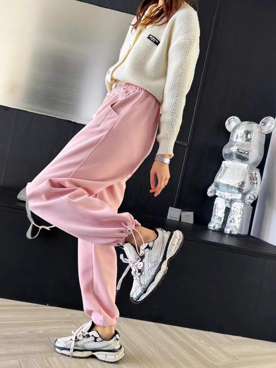 Women Sweat Pant Wide Leg Casual Pant for Summer