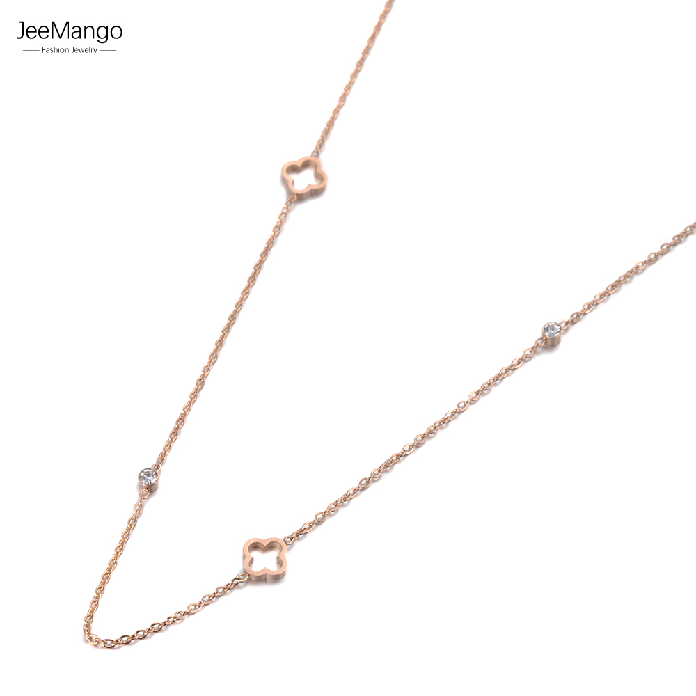 JeeMango Double Layer Love Heart Charm Anklets For Women Stainless Steel Bohemia Summer Beach Foot Chain Jewelry JA21004