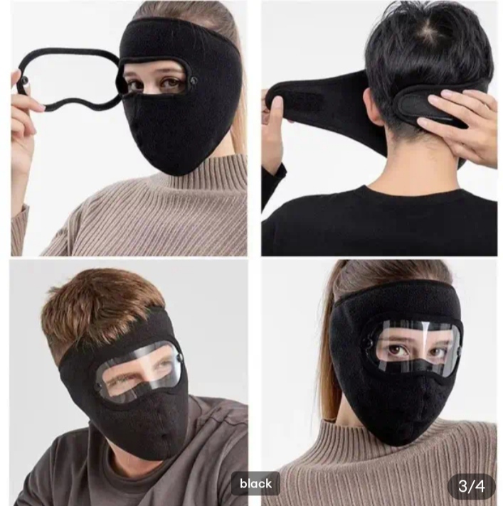 Sunscreen Mask Women Summer Full Face Ice Silk Neck Protection Outdoor Dustproof Breathable Anti-ultraviolet Thin Face Mask