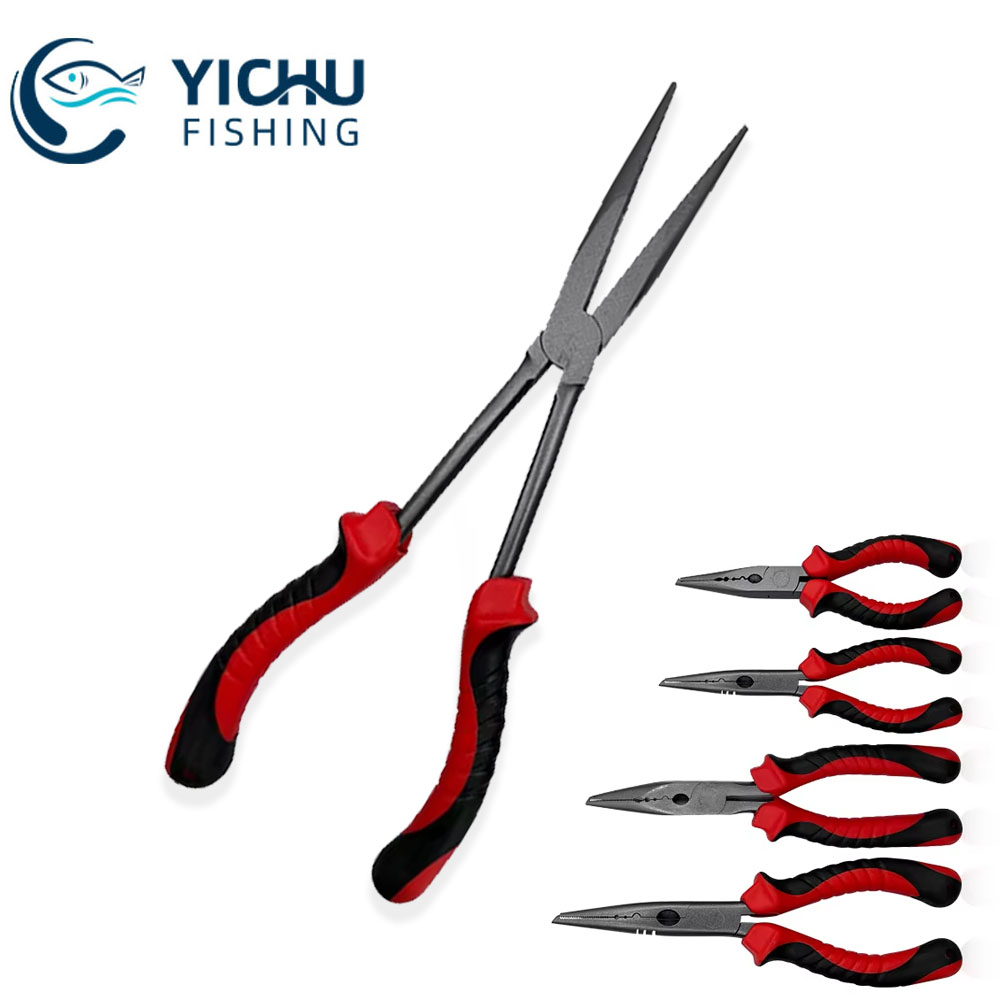 Fishing Crimping Pliers Tools Multifunction High Carbon Steel Portable Tackle Tool