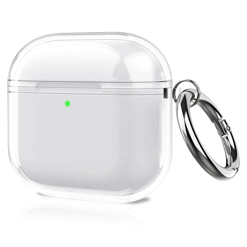 Clear TPU Earphones Case For AirPods 4 Shockproof Transparent Protective Cover For AirPods 4th Gen Headphones Accessories