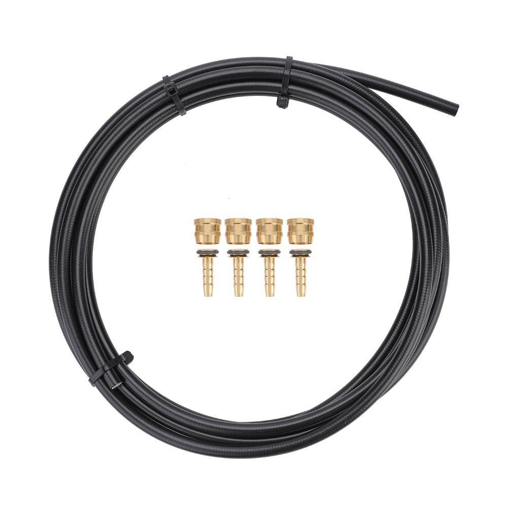 9.8ft Bike Hydraulic Disc Brake Hose Tube with Olive Connector Inserts Set Accessory for Tektro Hydraulic Brake Disc