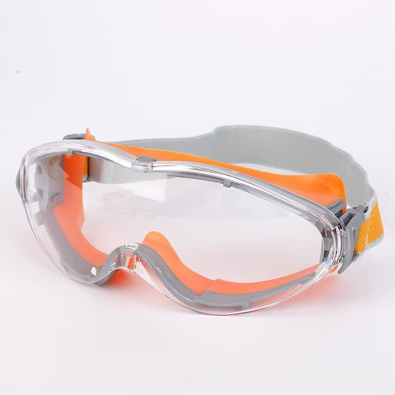 Fully Enclosed Goggles Anti-dust, Anti-fog, Anti-scratch, Safety and Impact-proof Cycling Mountaineering Protective Goggles