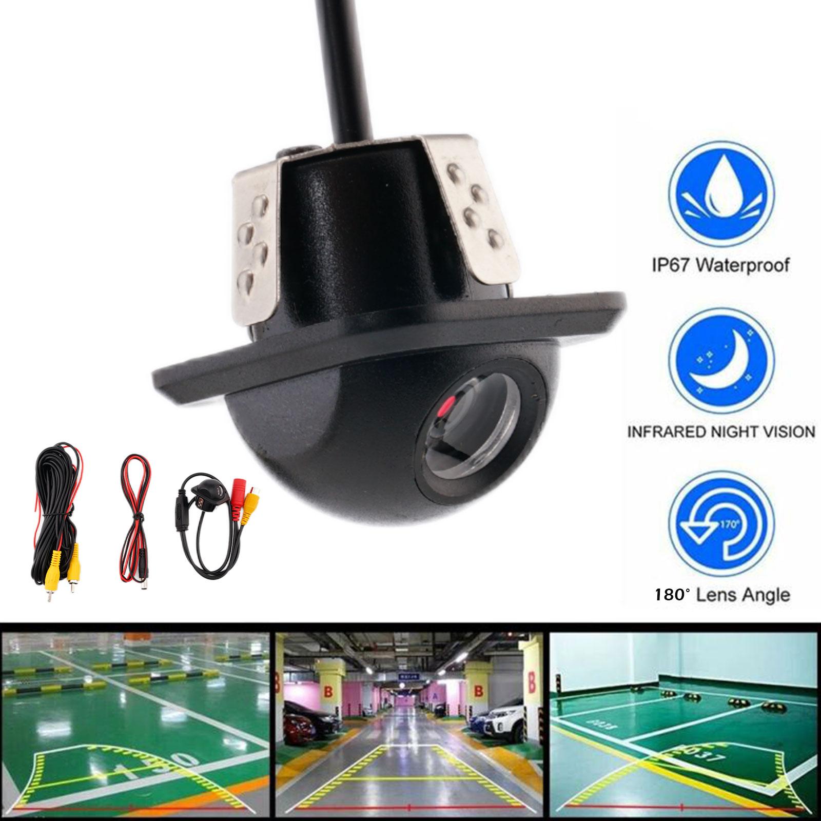 Starlight Night Vision Panoramic CCD Dash Cam Rearview Backup Camera 170° Wide Angle 1080P Universal HD AHD