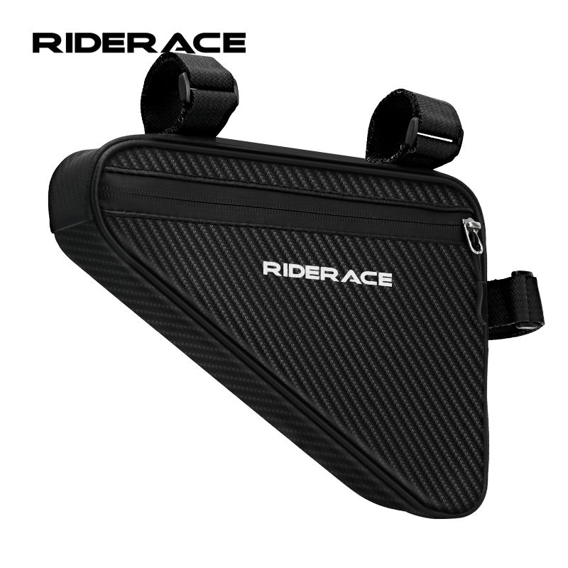 RIDERACE Waterproof Cycling Tube Bags 1.5L MTB Road Bike Triangle Bag Cycling Frame Front Bags Repair Tools Pannier Bicycle Bag
