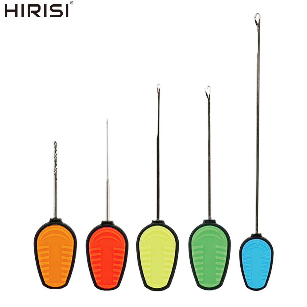 Hirisi Carp Fishing Bait Needle Pop Up Boilie Rigs Splicing Needle Multifunctional Hook Link Making Tool Carp Rigging Accessory