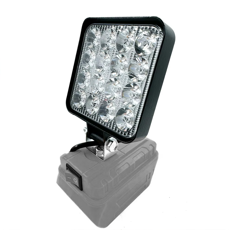 Led Light 3/4/5/8Inch Portable Spotlights Cordless Outdoor Work Fishing Handheld Emergency Tool Light Fit Dewalt 18V Battery