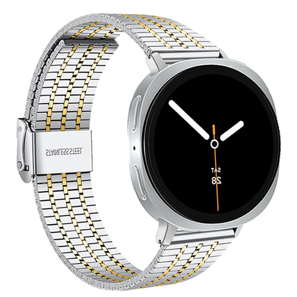 No Gaps Metal Band For Samsung Galaxy Watch8 44mm 40mm Strap For Galaxy Watch 8 Classic 46mm Steel Link Bracelet