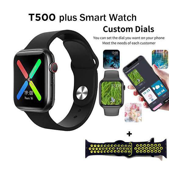 T500 PLUS Smart watch Rose Gold/Pink, FULLY FEATURED