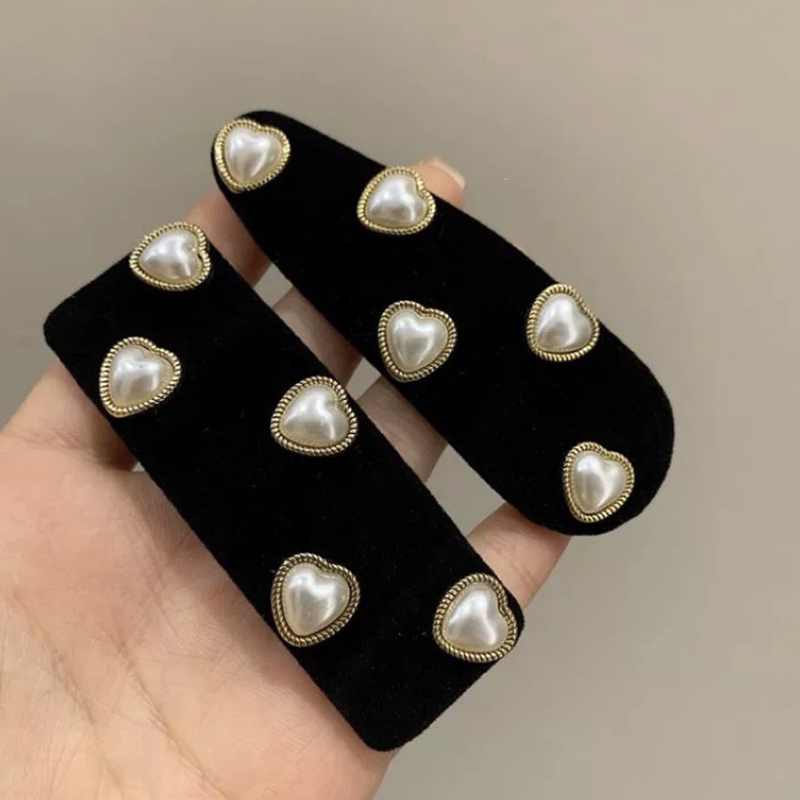 1pc Retro Korean Version New Bb Clip Hair Accessory for Women, Pearl Hair Clip, Hair Accessory Clip, Dec Jewelry