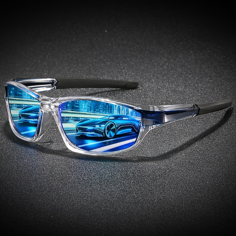 Polarized Sports Fashion Sunglasses for Cycling - Durable PC Frame & TAC Lens, Perfect for Mountain Biking & Outdoor Activities