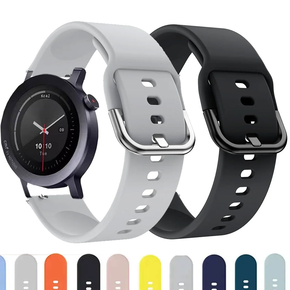 Original Band for Nothing By CMF Watch Pro2 Silicone Breathable Sport Band for CMF Watch Pro 22 20mm Universal Smartwatch Correa