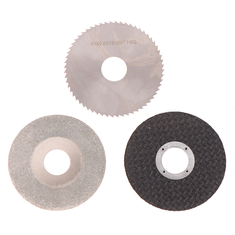Mini Multifunctional Table Saw Blade 2.5inch 63mm Emery Resin Blade DIY Power Tool