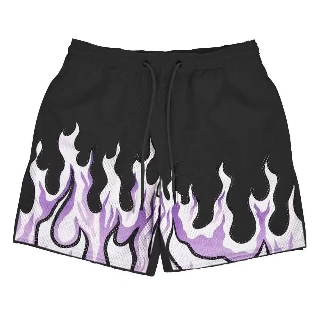 Gym Shorts Men Mesh Running Shorts Men Quick Dry Loose Sport Basketball Training Shorts Male Sportswear Summer Men Shorts