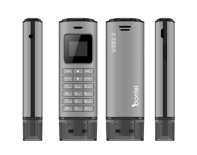 Bontel Usb Keypad Mobile Phone | Usb Mobile Phone | Fm Radio | Torch Light