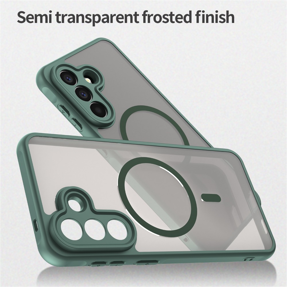 Hard Casing For A57 A37 S25 FE S26 Ultra/Plus S26+ S25+ S25FE Phone Case Magnetic Wireless Charging Back Cover