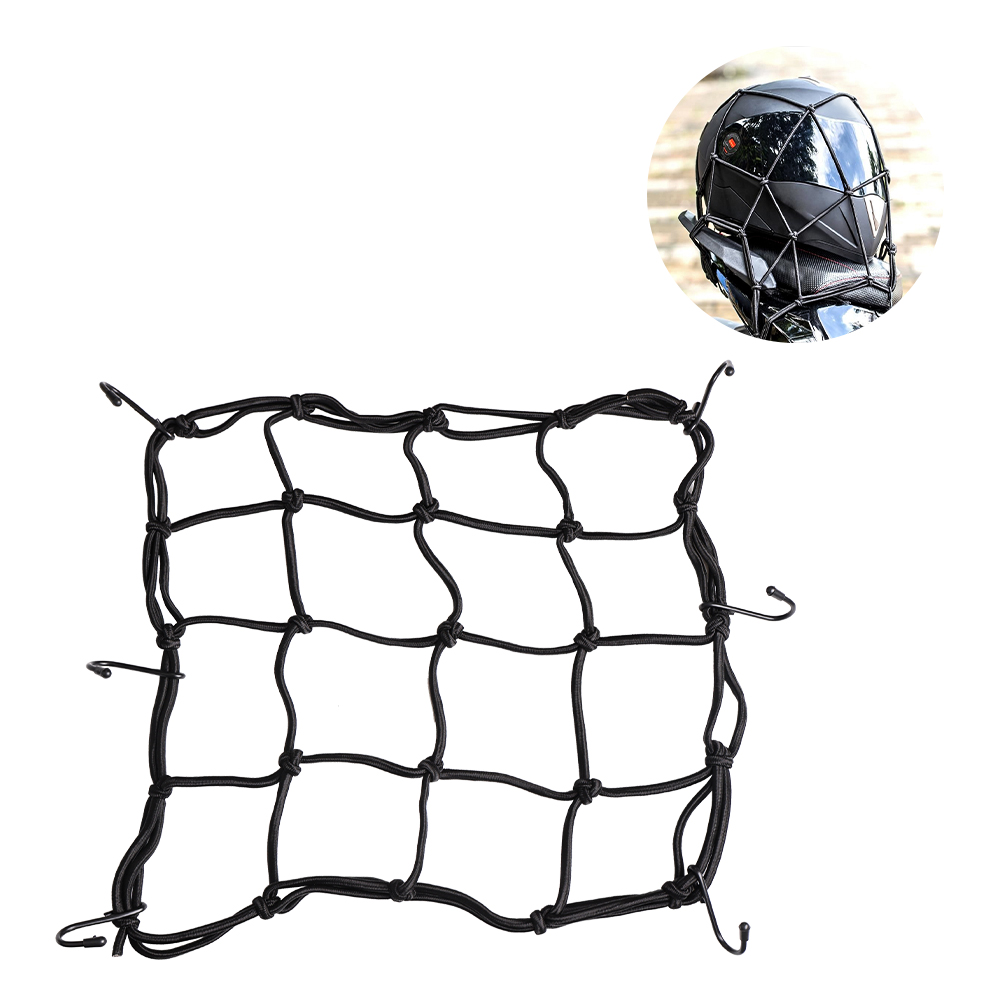 Motorcycle Helmet Storage Duffel Bag Item Net Universal Stretchable Helmet Items Protection Mesh Storage Accessories Net Bag