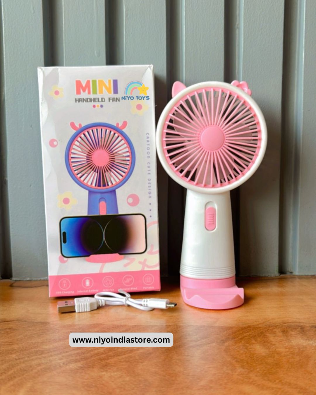 Portable and Rechargeable Mini Fan BOS