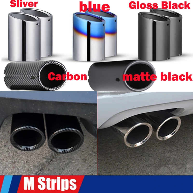 Stainless Steel Car Exhaust Muffler TailPipes For New Sagitar New Lavida, New Bora Golf Tiguan Scirocco 1.4T Special TailPipes