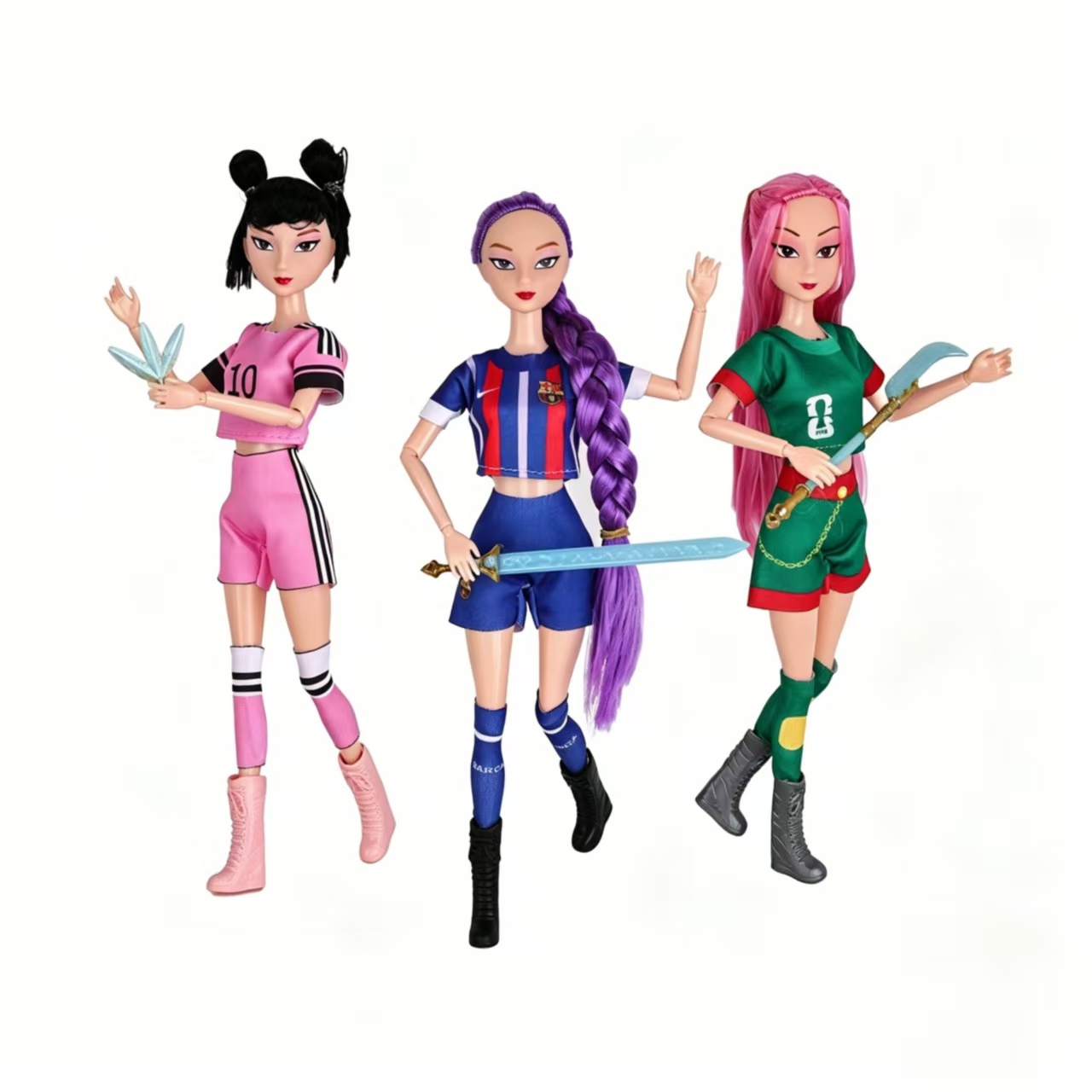 #New Product‌ Hot Doll Theme Song Music Anime Toys With box 12 inch Solid Body 15 Joint Delicate Doll Toy for Girls
