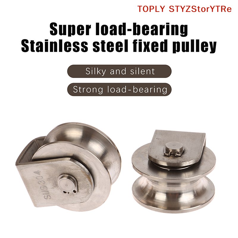 Heavy-loading Stainless Steel Roller Bearing; Sturdy Pulley Wheel with 48mm Diameter