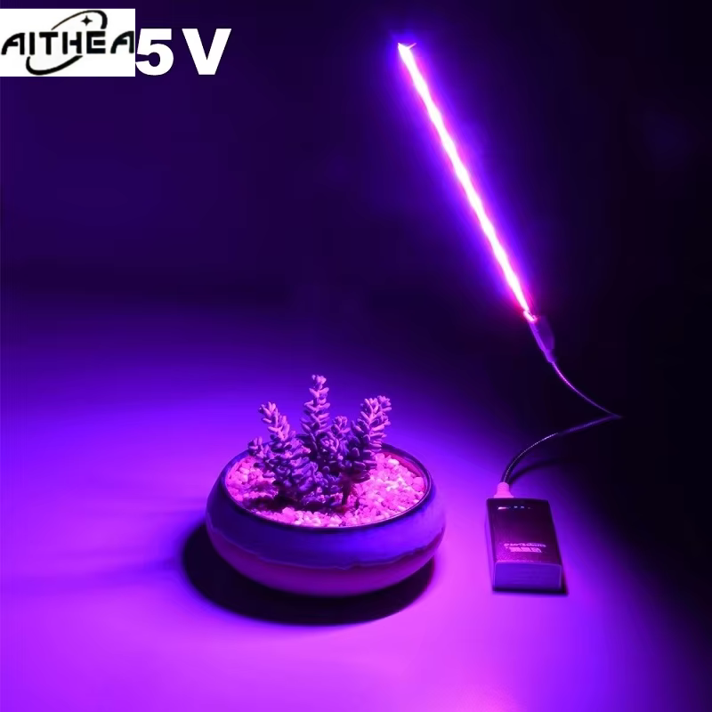 LED Grow Light Full Spectrum 5V USB Grow Light Strip 1m-5m 2835 Chip LED Phyto Lamp for Plants Flowers Greenhouse Hydroponic