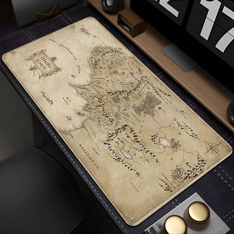Mouse Pad 90x40cm Anime T-The Lord of the Rings Gamer Computer Mousepad Gaming Accessories Tablet Varmilo Keyboard Pad Mausepad