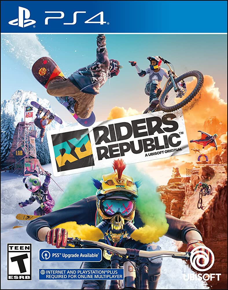 Sony PS4 Game (Riders Republic PlayStation-4 Standard Edition)