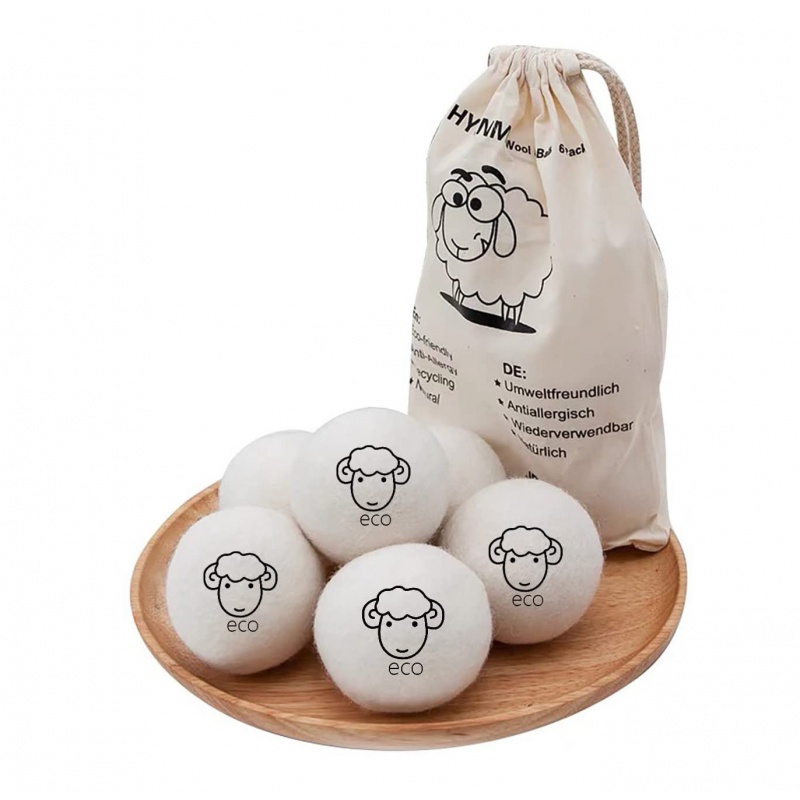 Wool Dryer Balls Fabric Virgin Reusable Softener Laundry 5cm Dry Kit Ball Practical Home Washing Balls Wool Dryer Balls